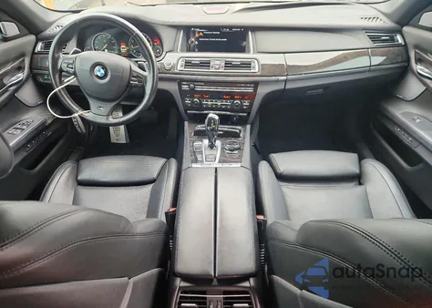 2015 BMW 750 I z USA, uszkodzony, nr VIN WBAYA8C55FG197797